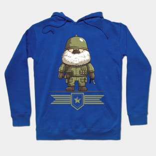 Military Gnome Army Style Hoodie